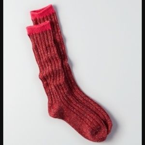 AEO marled midcalf socks